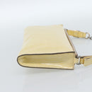 Salvatore Ferragamo Vala Chain Umhängetasche Lackleder Ivory Auth 182995A-5