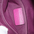 Salvatore Ferragamo Vala Shoulder Bag Nylon Purple Gold Auth 182996A-12