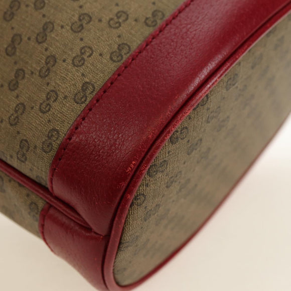 GUCCI Micro GG Supreme Doraemon x Fujiko-Pro Bag PVC Beige 655597 Auth 183006M