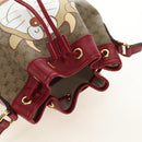 GUCCI Micro GG Supreme Doraemon x Fujiko-Pro Bag PVC Beige 655597 Auth 183006M-6