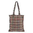 CHANEL Tote Bag Tweed Multicolor CC Auth 183010SM-2