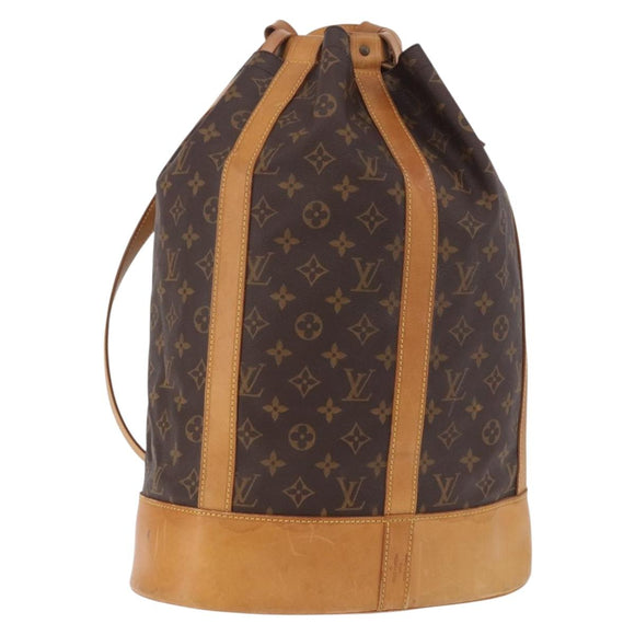 LOUIS VUITTON Monogram Randonnee GM Shoulder Bag M42244 LV Auth 183011A