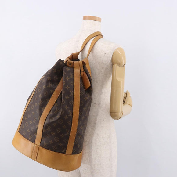LOUIS VUITTON Monogram Randonnee GM Shoulder Bag M42244 LV Auth 183011A