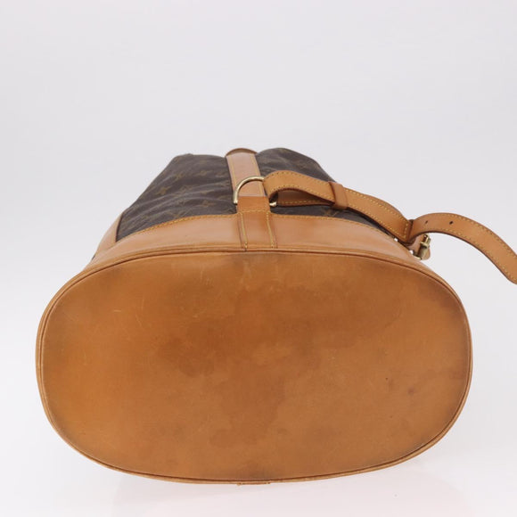 LOUIS VUITTON Monogram Randonnee GM Shoulder Bag M42244 LV Auth 183011A