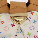 LOUIS VUITTON Monogram Multicolore Ursula Henkeltasche Weiß M40123 LV Auth 183012V-16