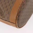 GUCCI Micro GG Supreme Shoulder Bag PVC Beige Gold 007 86 0044 Auth 183016-12