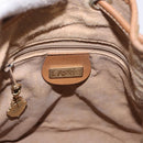GUCCI Micro GG Supreme Shoulder Bag PVC Beige Gold 007 86 0044 Auth 183016-16