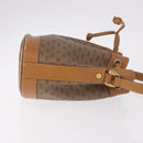 GUCCI Micro GG Supreme Shoulder Bag PVC Beige Gold 007 86 0044 Auth 183016-4