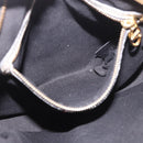 VALENTINO Hand Bag Leather 2way Gold Auth 183017A-24