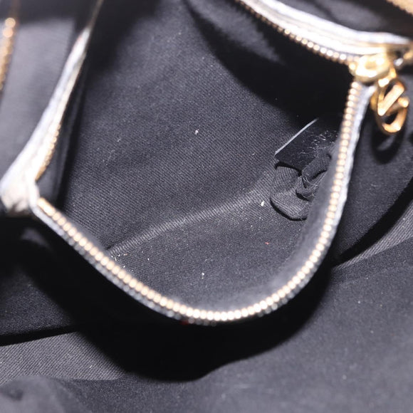 VALENTINO Hand Bag Leather 2way Gold Auth 183017A