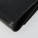 Salvatore Ferragamo Vala Kette Umhängetasche Leder Schwarz Gold Original 183025-12