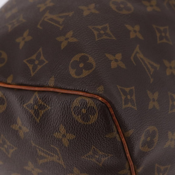 LOUIS VUITTON Monogram Speedy 35 Hand Bag M41524 LV Auth 183027A