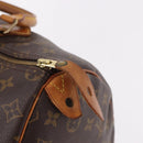 LOUIS VUITTON Monogram Speedy 35 Hand Bag M41524 LV Auth 183027A-9