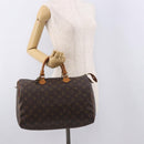 LOUIS VUITTON Monogram Speedy 35 Hand Bag M41524 LV Auth 183027A-23