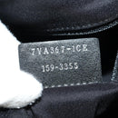 FENDI Monster Bugs Tote Bag Nylon Black Silver Auth 183030M-11