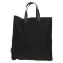 FENDI Monster Bugs Tote Bag Nylon Black Silver Auth 183030M-2