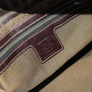 FENDI Zucca Canvas Mamma Baguette Schoudertas Zwart Bruin Auth 183031V-15