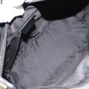 GUCCI GG Canvas Schultertasche Schwarz Gold Auth 183032-11