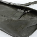 GUCCI GG Implementation Shoulder Bag PVC Green Silver 201732 Auth 183034A-9