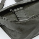 GUCCI GG Implementation Shoulder Bag PVC Green Silver 201732 Auth 183034A-14