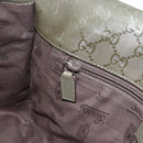 GUCCI GG Implementation Shoulder Bag PVC Green Silver 201732 Auth 183034A-21
