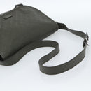 GUCCI GG Implementation Shoulder Bag PVC Green Silver 201732 Auth 183034A-7