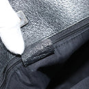 GUCCI GG Canvas Handtas Zwart Zilver Auth 183035-12