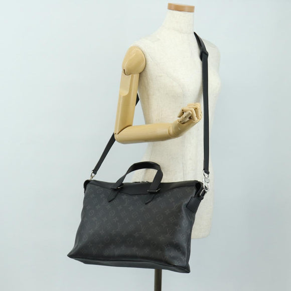 LOUIS VUITTON Monogram Eclipse Explorer Business Bag M40566 LV Auth 183042A