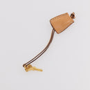 CELINE Macadam Canvas Boston Bag PVC Leather Brown Gold Auth 183045A-12