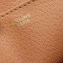 CELINE Macadam Canvas Handtasche PVC Leder Braun Gold Authentisch 183052V-11