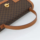 CELINE Macadam Canvas Handtasche PVC Leder Braun Gold Authentisch 183052V-7