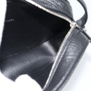 BALENCIAGA Everyday Camera Bag Bag Leather 2way Black Silver 608653 Auth 183054A-21