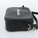 BALENCIAGA Everyday Camera Bag Bag Leather 2way Black Silver 608653 Auth 183054A-4