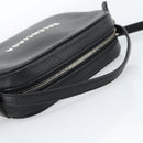 BALENCIAGA Everyday Camera Bag Bag Leather 2way Black Silver 608653 Auth 183054A-7
