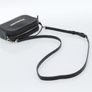 BALENCIAGA Everyday Camera Bag Bag Leather 2way Black Silver 608653 Auth 183054A-9
