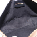 BALENCIAGA Signature Shoulder Bag PVC Beige Gold 702701 Auth 183057M-16