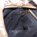 BALENCIAGA Signature Shoulder Bag PVC Beige Gold 702701 Auth 183057M-18