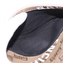 BALENCIAGA Signature Shoulder Bag PVC Beige Gold 702701 Auth 183057M-21