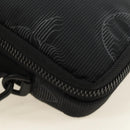 LOUIS VUITTON 3D Monogram Double Phone Pouch Black M80141 LV Auth 183059M-13