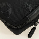 LOUIS VUITTON 3D Monogram Double Phone Pouch Black M80141 LV Auth 183059M-14