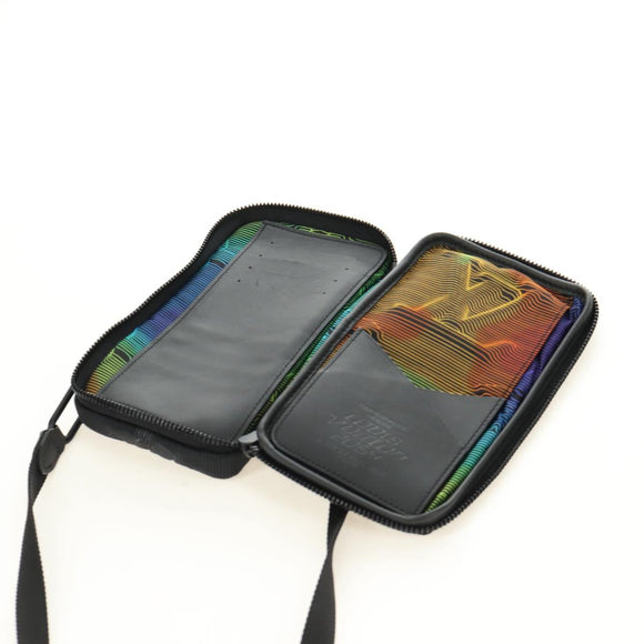 LOUIS VUITTON 3D Monogram Double Phone Pouch Black M80141 LV Auth 183059M