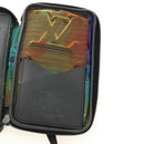 LOUIS VUITTON 3D Monogram Double Phone Pouch Black M80141 LV Auth 183059M-24