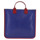 GUCCI Handtasche PVC Blau Rot 550763 Auth 183061M-3