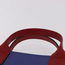 GUCCI Handtasche PVC Blau Rot 550763 Auth 183061M-8