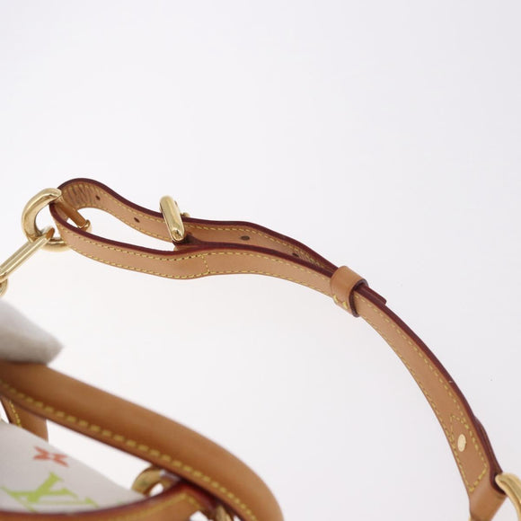 LOUIS VUITTON Monogram Multicolor Rita Hand Bag 2way White M40125 Auth 183062V