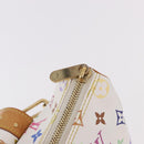 LOUIS VUITTON Monogram Multicolor Rita Hand Bag 2way White M40125 Auth 183062V-17