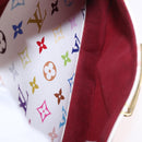 LOUIS VUITTON Monogram Multicolor Rita Hand Bag 2way White M40125 Auth 183062V-24