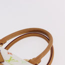 LOUIS VUITTON Monogram Multicolor Rita Hand Bag 2way White M40125 Auth 183062V-8