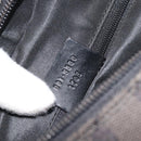 GUCCI GG Canvas Shoulder Bag Black Silver 001 3380 1705 Auth 183064A-12