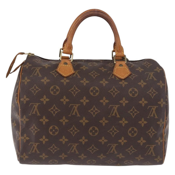 LOUIS VUITTON Monogram Speedy 30 Hand Bag M41526 LV Auth 183067A